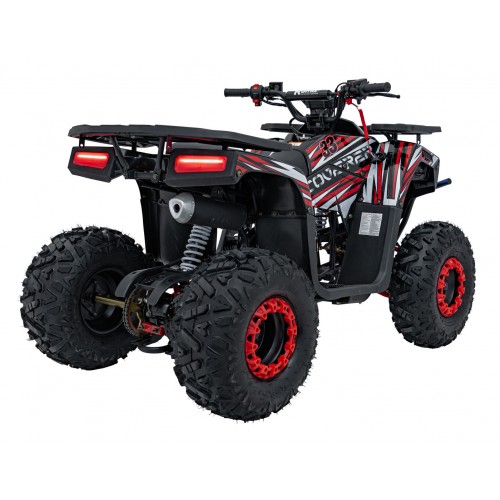 125CC DISCOVERER Red Petrol Quad Bike