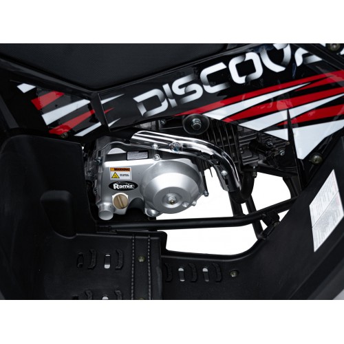 125CC DISCOVERER Red Petrol Quad Bike