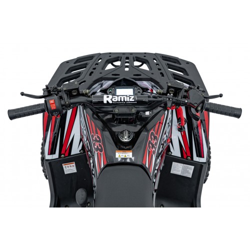 125CC DISCOVERER Red Petrol Quad Bike