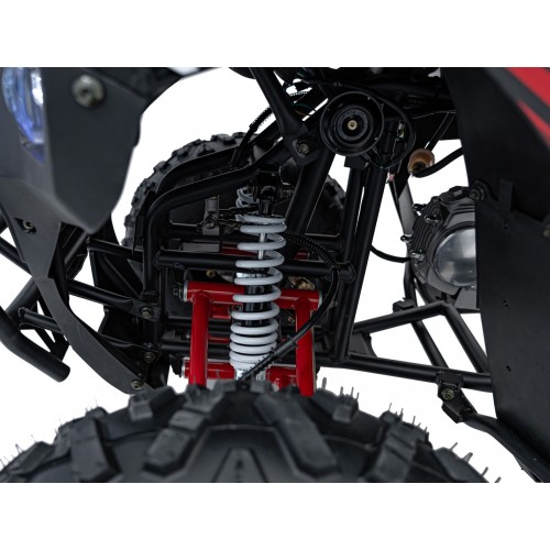 125CC DISCOVERER Red Petrol Quad Bike