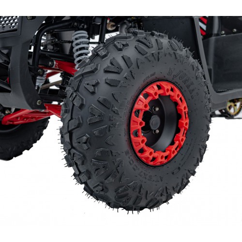 125CC DISCOVERER Red Petrol Quad Bike