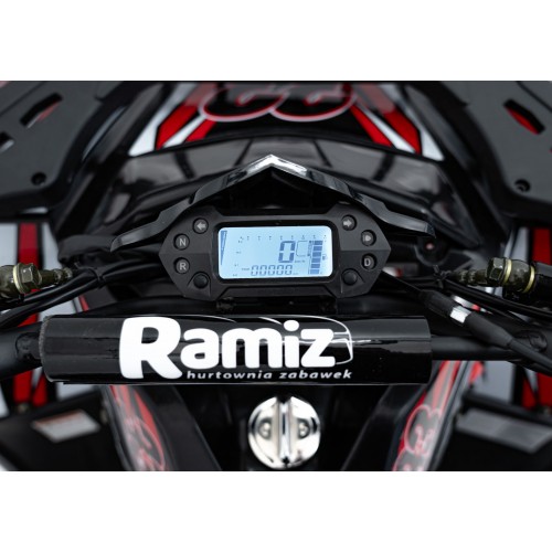125CC DISCOVERER Red Petrol Quad Bike