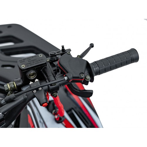 125CC DISCOVERER Red Petrol Quad Bike