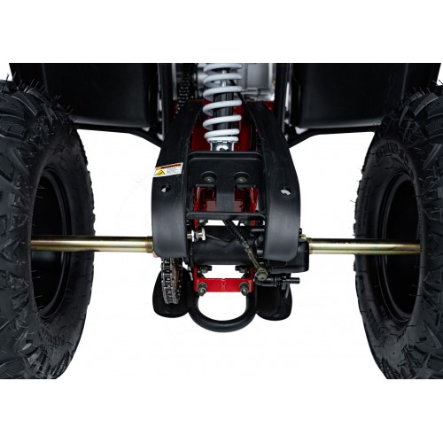 125CC DISCOVERER Red Petrol Quad Bike