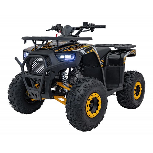 125CC DISCOVERER Orange Petrol Quad Bike