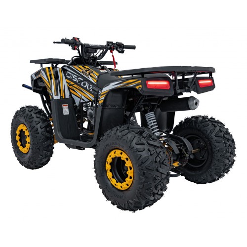 125CC DISCOVERER Petrol Quad Bike Yellow