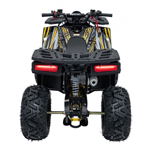 125CC DISCOVERER Petrol Quad Bike Yellow