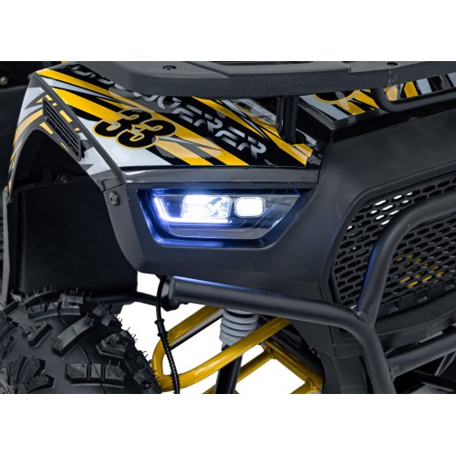 125CC DISCOVERER Petrol Quad Bike Yellow