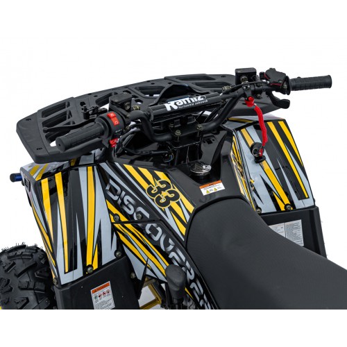 125CC DISCOVERER Petrol Quad Bike Yellow