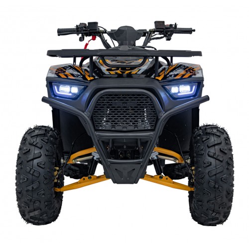 125CC DISCOVERER Orange Petrol Quad Bike