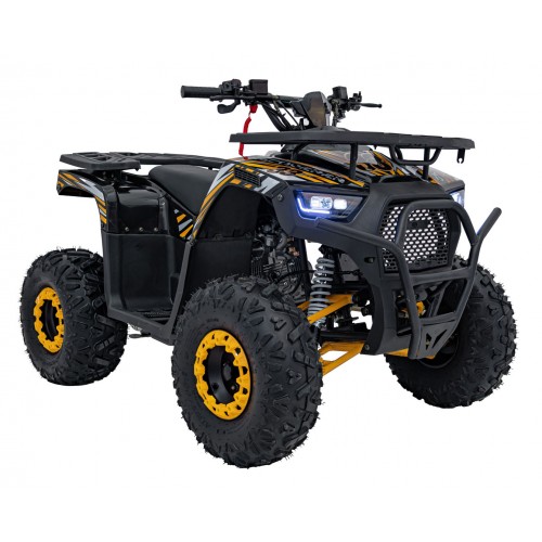 125CC DISCOVERER Orange Petrol Quad Bike
