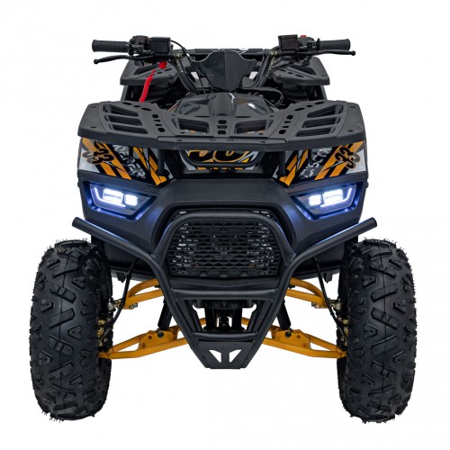 125CC DISCOVERER Orange Petrol Quad Bike