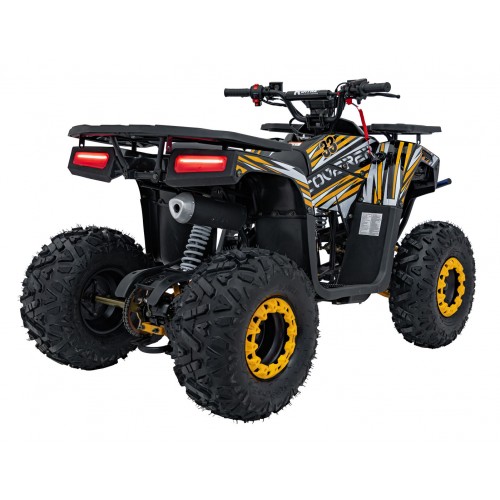 125CC DISCOVERER Orange Petrol Quad Bike