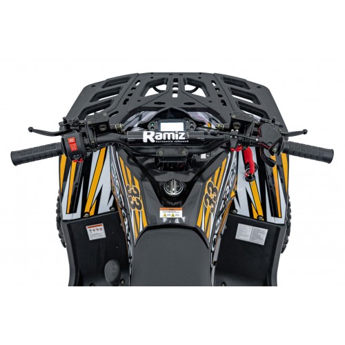 125CC DISCOVERER Orange Petrol Quad Bike