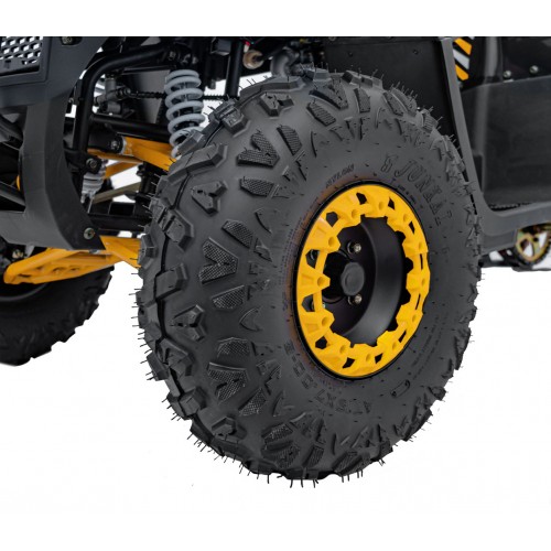 125CC DISCOVERER Orange Petrol Quad Bike