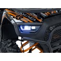 125CC DISCOVERER Orange Petrol Quad Bike