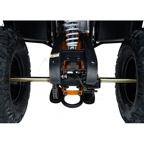 125CC DISCOVERER Orange Petrol Quad Bike