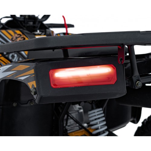 125CC DISCOVERER Orange Petrol Quad Bike