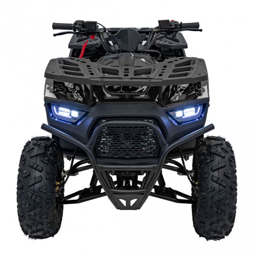 125CC DISCOVERER Black Petrol Quad Bike