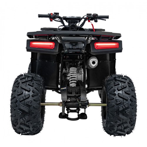 125CC DISCOVERER Black Petrol Quad Bike