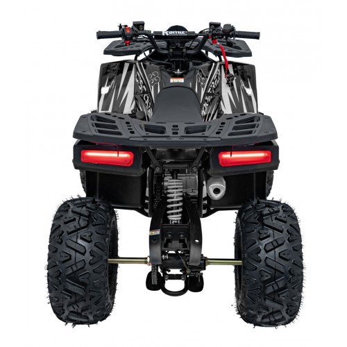 125CC DISCOVERER Black Petrol Quad Bike