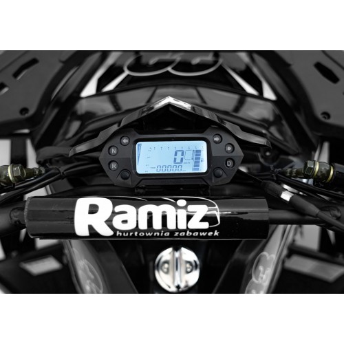 125CC DISCOVERER Black Petrol Quad Bike