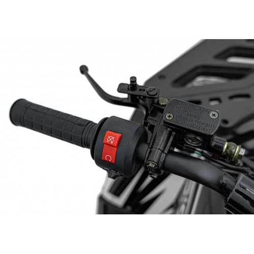 125CC DISCOVERER Black Petrol Quad Bike
