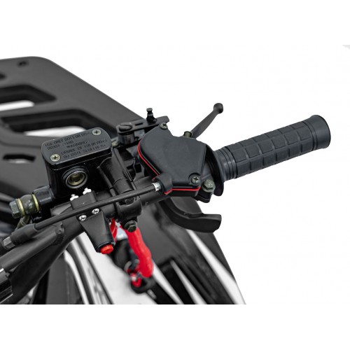 125CC DISCOVERER Black Petrol Quad Bike
