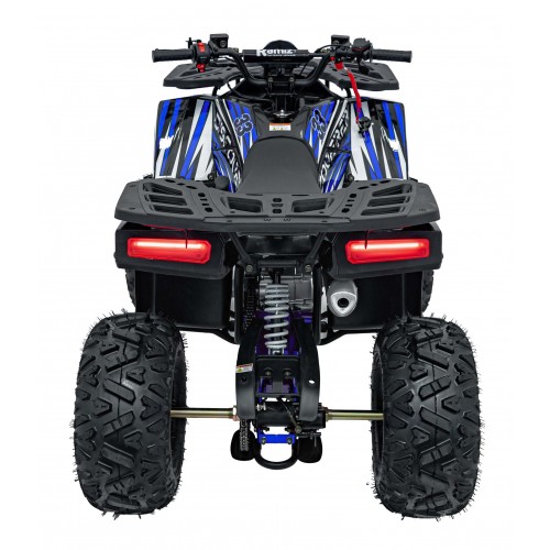 125CC DISCOVERER Blue Petrol Quad Bike