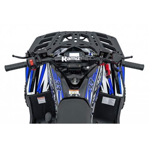 125CC DISCOVERER Blue Petrol Quad Bike