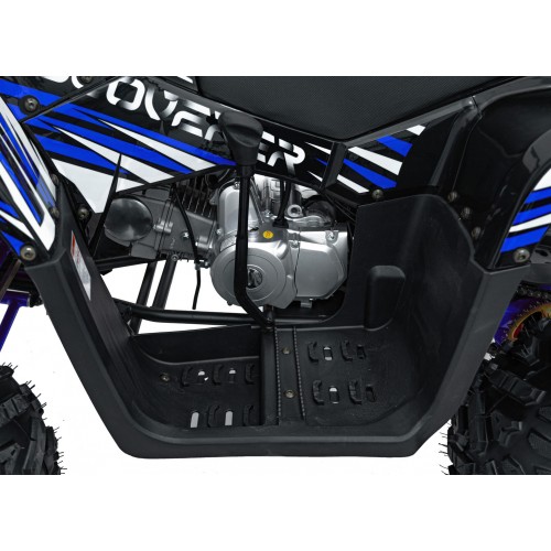 125CC DISCOVERER Blue Petrol Quad Bike
