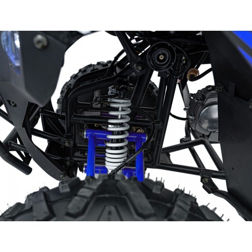 125CC DISCOVERER Blue Petrol Quad Bike