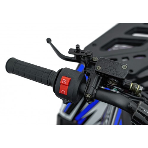 125CC DISCOVERER Blue Petrol Quad Bike