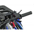 125CC DISCOVERER Blue Petrol Quad Bike