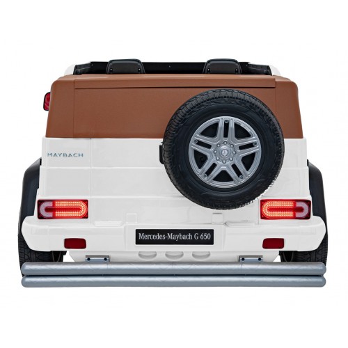 Vehicle Mercedes Benz MAYBACH G650 STRONG White