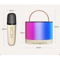 Karaoke Microphone + Illuminated Speaker Set