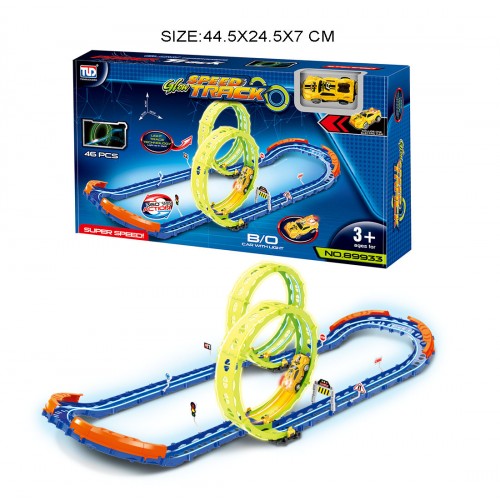 Glow in the Dark Race Track 46pcs.