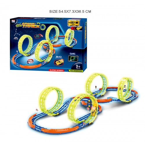 Glow in the Dark Race Track 86pcs.