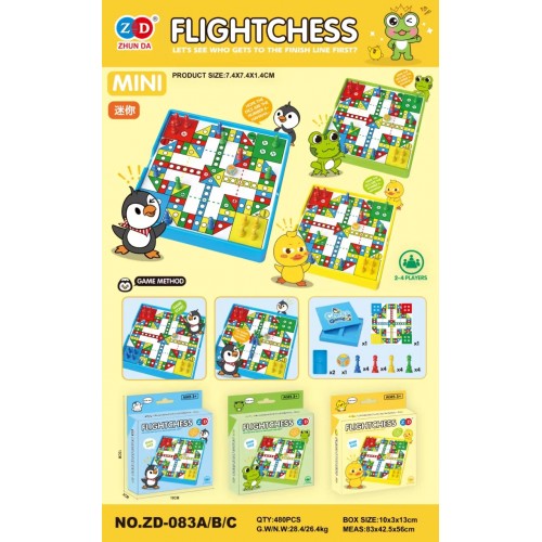 LUDO Penguin Board Game
