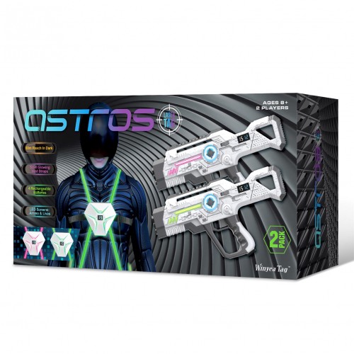Laser Guns + Vests Set