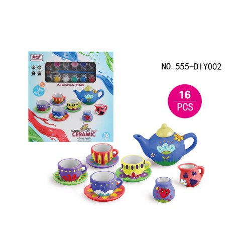 Ceramic Tea Painting Set