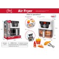 Air Fryer with Lights and Sounds + Accessories