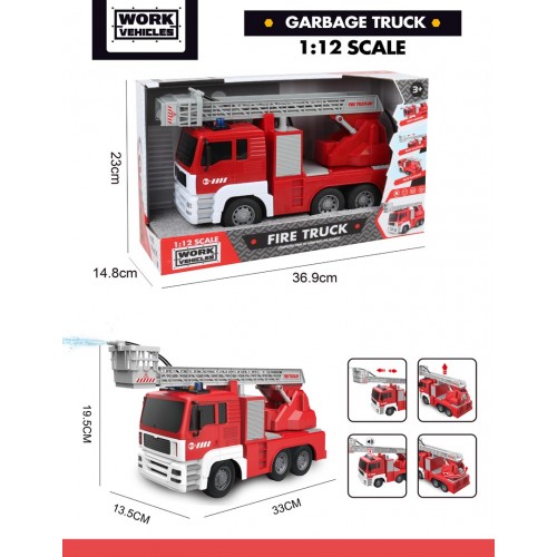 Fire Department with Lights and Sounds Function 1:12