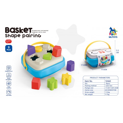 Sorter for the Youngest Different Shapes