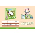 Magnetic Puzzle Animals + Book