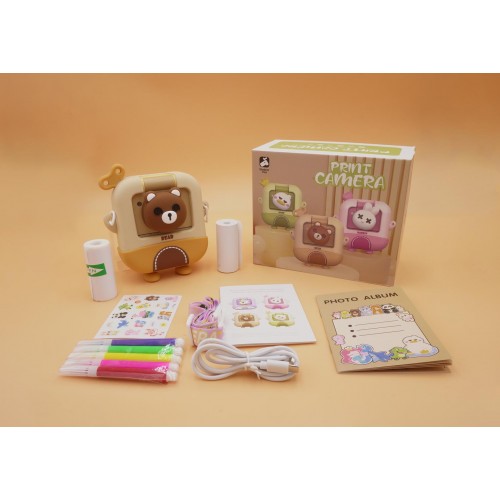 Teddy Bear Printing Camera