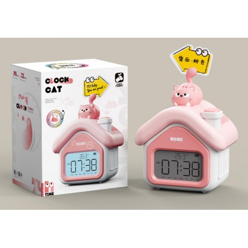 Alarm Clock Cat Watch
