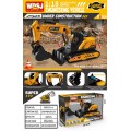 Excavator with Sound and Light Function 1:18
