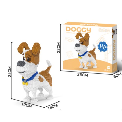 1930pcs Jack Russell Building Blocks Set