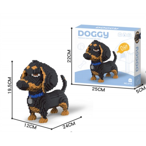Dachshund 1930 piece building set